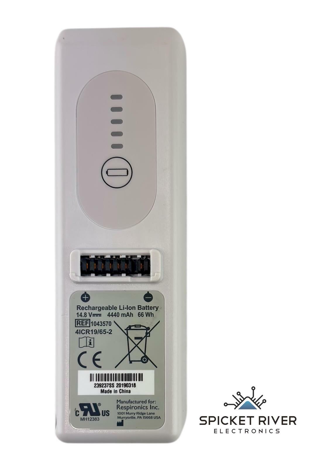 Philips Respironics 1043570 4440mAh Rechargeable Li-ion Battery Pack