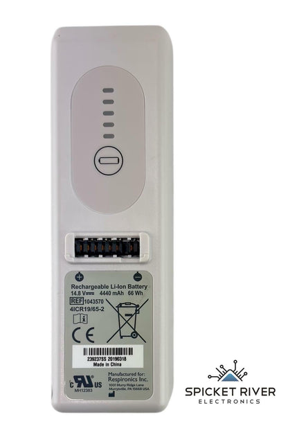 Philips Respironics 1043570 4440mAh Rechargeable Li-ion Battery Pack