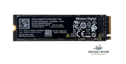 Western Digital SDAPNTW-512G-1006 WDC PC SN720 512GB NVMe M.2 2280 SSD