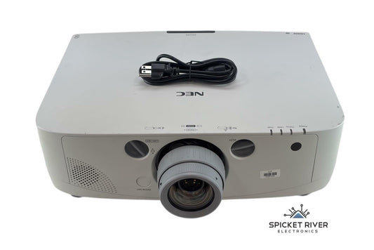 NEC NP-PA550W 3LCD WXGA 5500 Lumen Projector - 5159 Lamp Hours