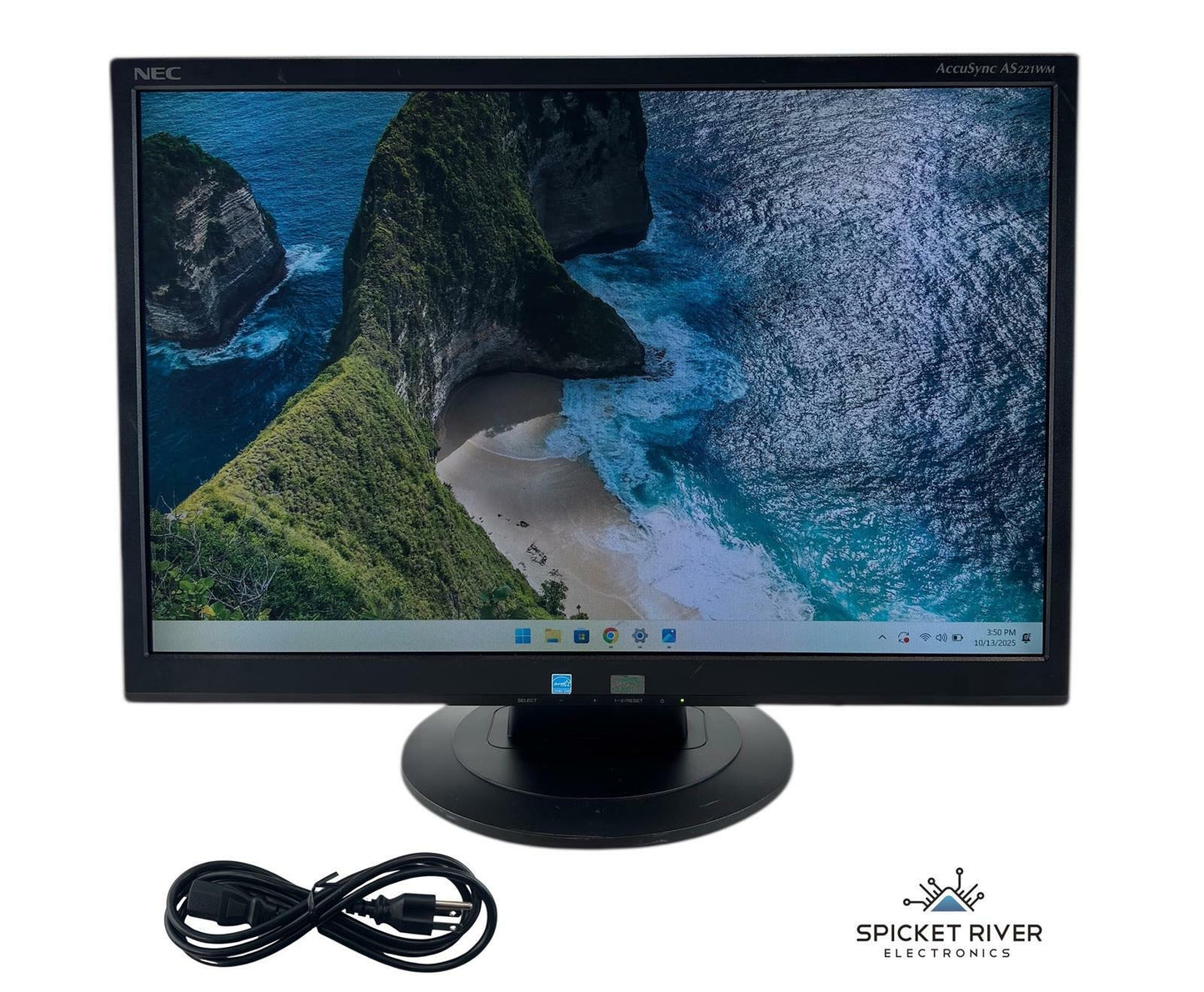 NEC AccuSync AS221WM 22" WSXGA+ 1680x1050 VGA/DVI LCD Display Monitor