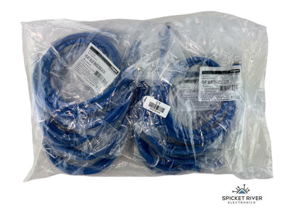 NEW - Pack of 10 - Legrand 576-110-004 VS 4FT Blue Snagless C6 CM Patch Cable