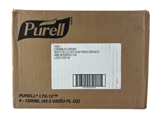 NEW - Box of 4 - Purell LTX-12 1200mL Touch-Free Hand Sanitizer Dispenser