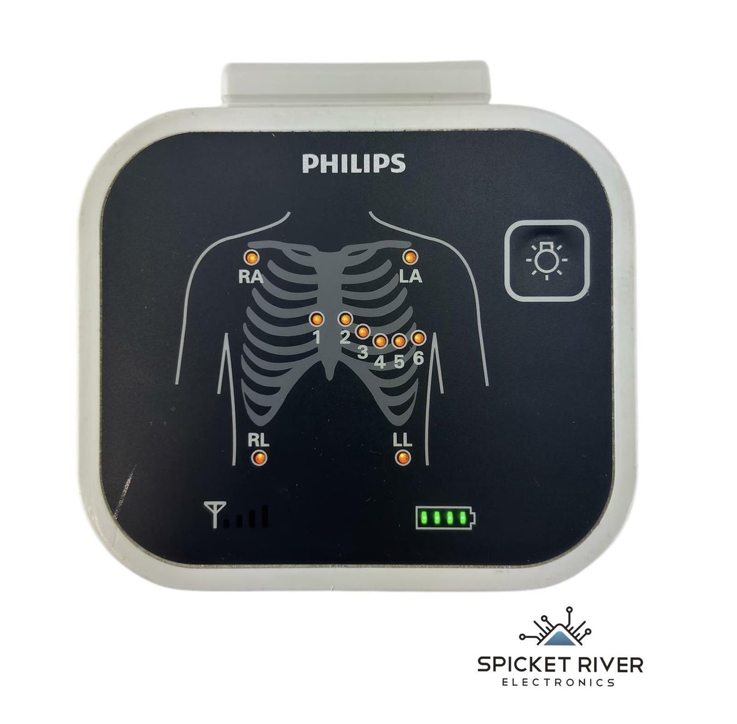 Philips ST80i Compact Wireless 12-Lead PIM Patient Monitor 453564277261 - READ