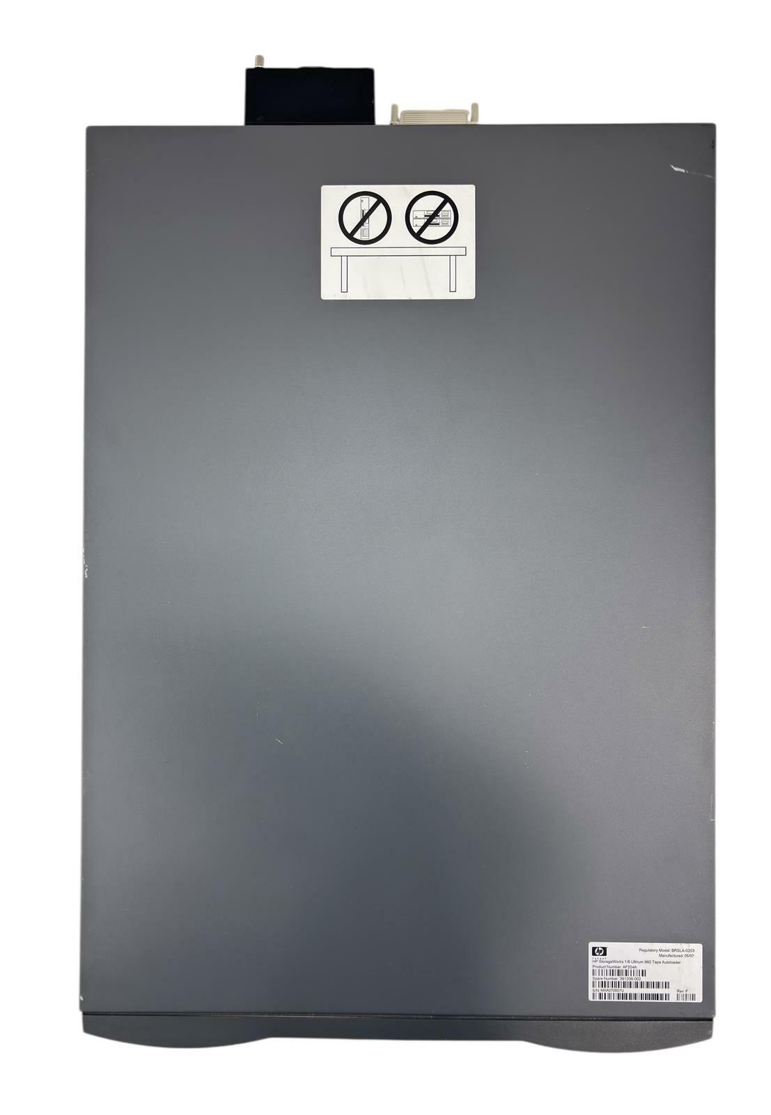 HP StorageWorks LTO 3 1/8 Ultrium 960 Tape Autoloader AF204A 391206-002