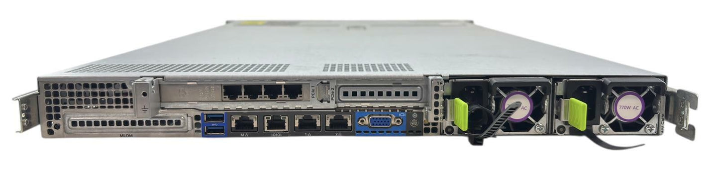Cisco UCS C220 M4S 2x 8-Core Xeon E5-2630v3 8x 300GB HDDs 48GB RAM 8x Bays 770W
