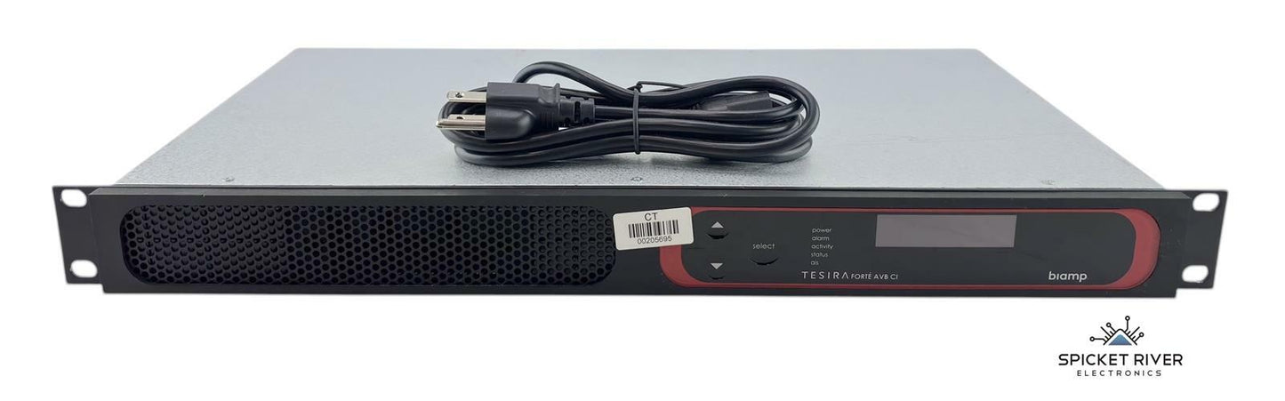 Biamp Tesira Forte AVB CI 12-Ch In / 8 Out Analog Digital Audio Signal Processor