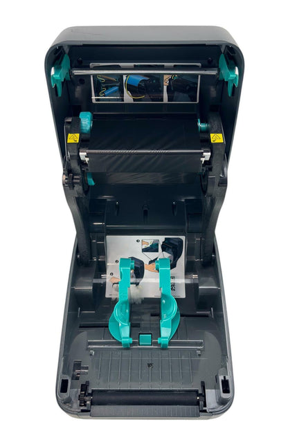 Zebra GK420T Direct Transfer Thermal Barcode Shipping Label Printer - No AC