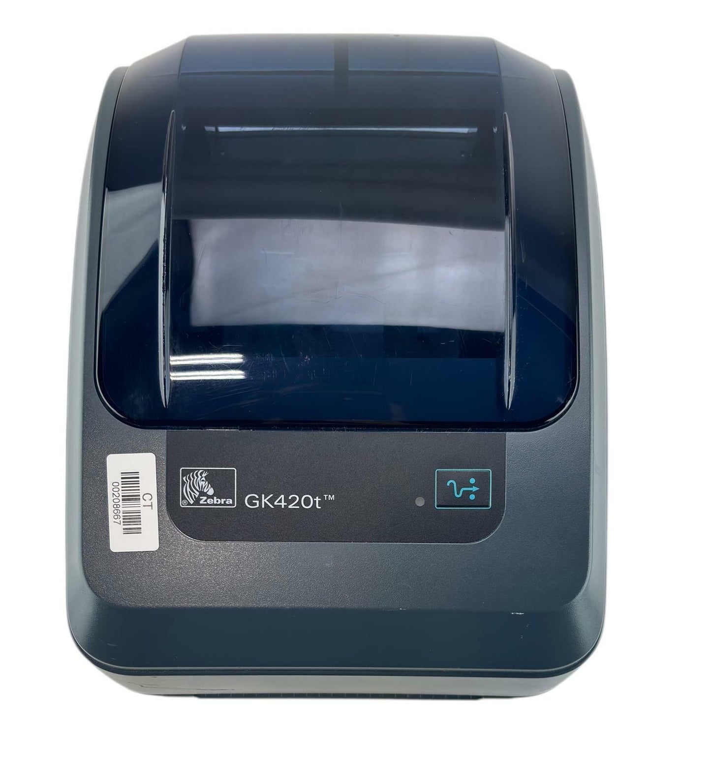 Zebra GK420T Direct Transfer Thermal Barcode Shipping Label Printer - No AC