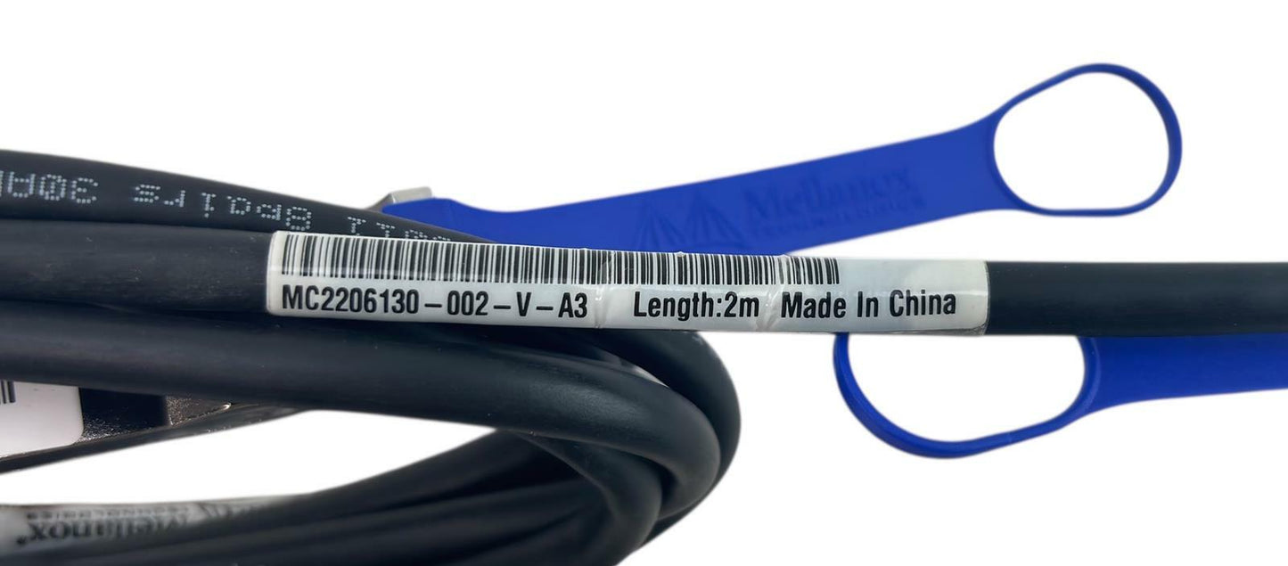 Mellanox MC2206130-002 40G QSFP to QSFP 2m Passive DAC Cable