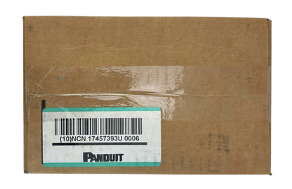 NEW - Box of 10 - Panduit CMFBL Mini-Com F-Type Coupler C - Black