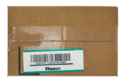 NEW Box of 10 - Panduit CMFSRBLY Mini-Com Self Terminating F-Type Coupler Black