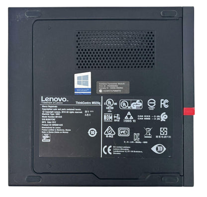 Lenovo ThinkCentre M920Q Mini 2.10GHz 6-Core i5-8500T 256GB SSD 8GB RAM Win11