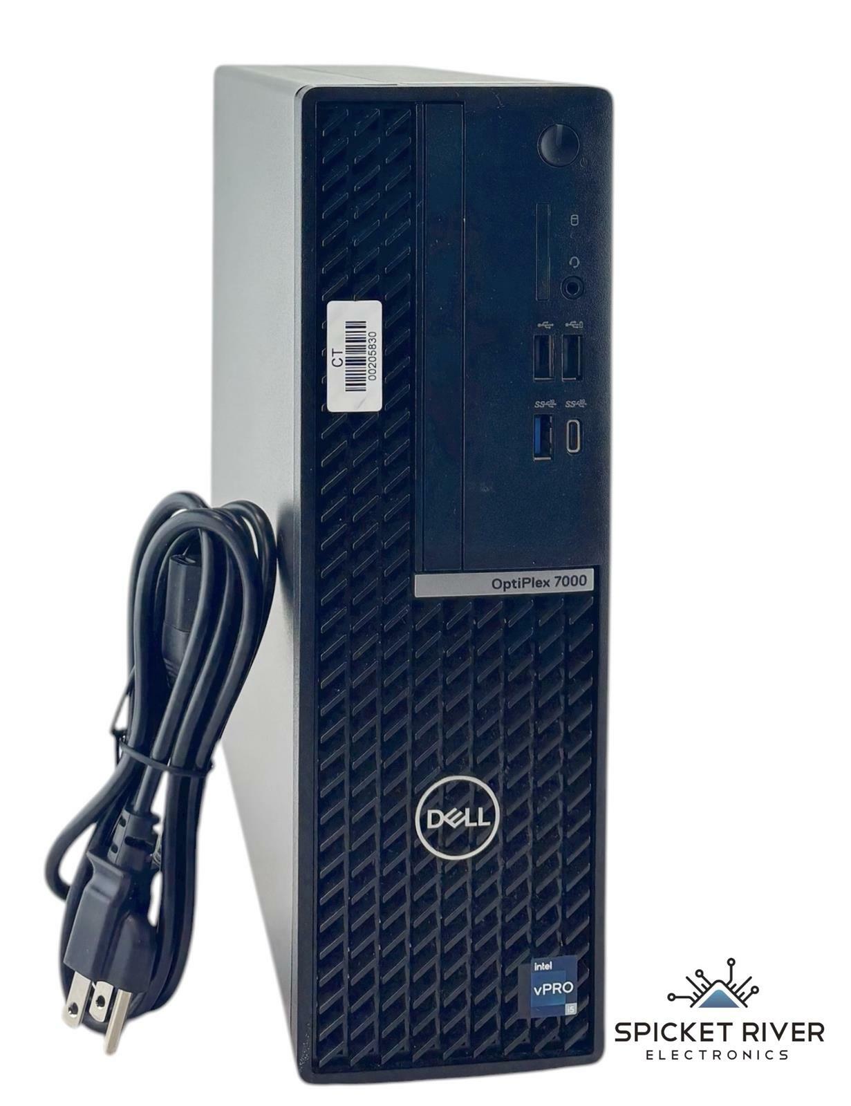 Dell OptiPlex 7000 SFF 3.00GHz 6-Core i5-12500 256GB SSD 16GB RAM Windows 11 Pro