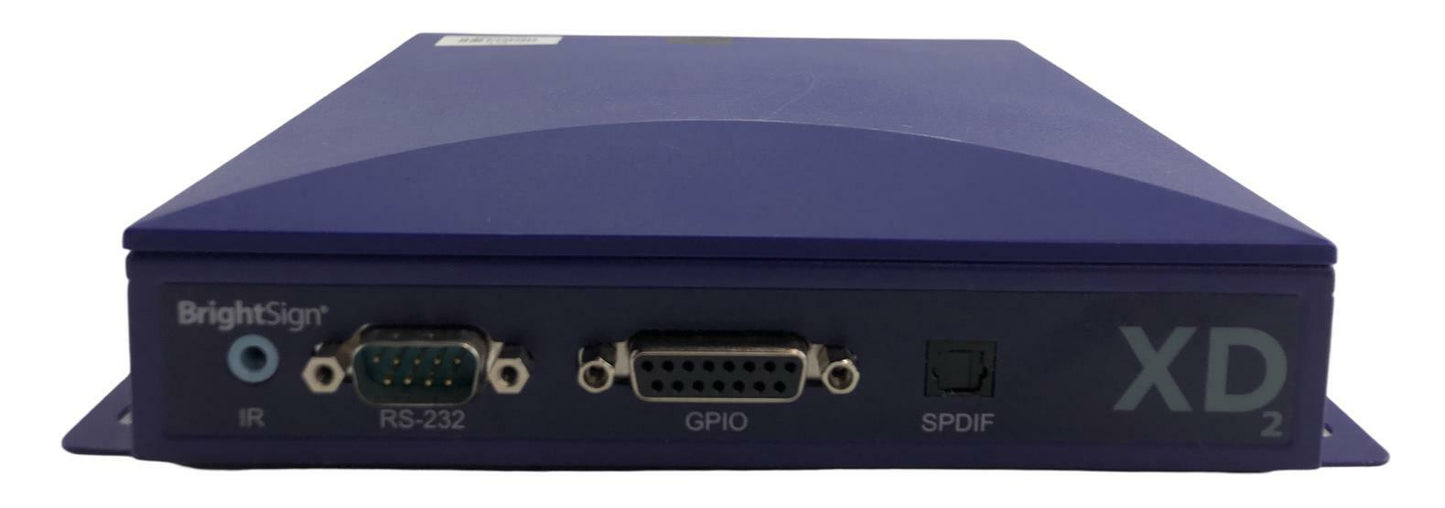 Brightsign XD1132 Networked Interactive Digital Signage Media Player - READ