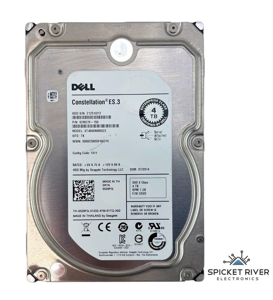 Dell Seagate Constellation ES.3 ST4000NM0023 4TB SAS 6Gbps 3.5" Enterprise HDD