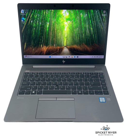 HP ZBook 14U G6 Quad i7-8665U 1.90GHz 512GB SSD 16GB RAM Win11 - FAIR Battery