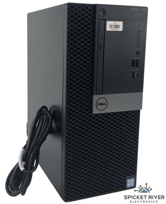 Dell OptiPlex 7060 MT 3.20GHz 6-Core i7-8700 256GB SSD 32GB RAM Windows 11 Pro