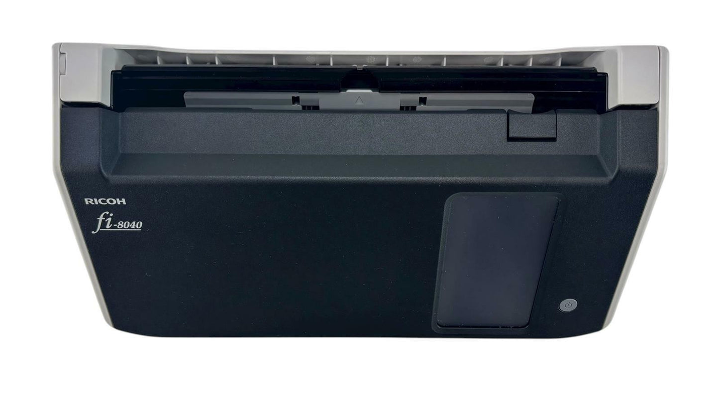Ricoh fi-8040 Duplex Compact Desktop Office Document Scanner w/ AC - READ Tray