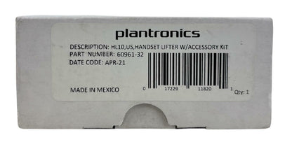 NEW - Plantronics HL10 US Handset Lifter w/ Accessory Kit 60961-32