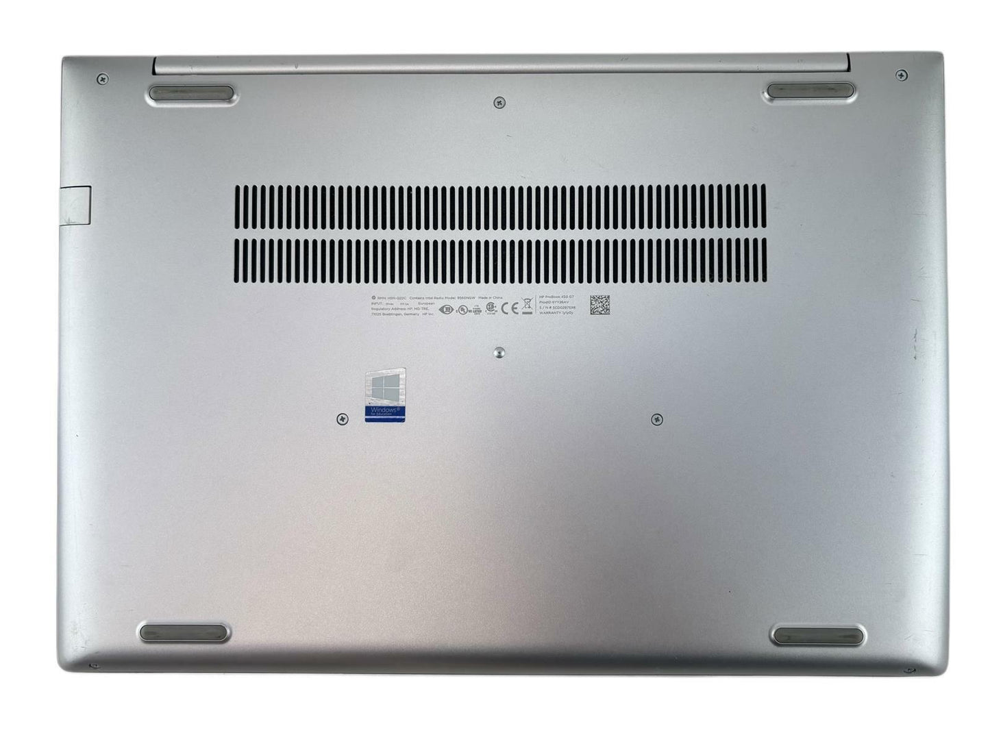 HP ProBook 450 G7 Quad Core i5-10210U 1.60GHz 256GB SSD 8GB RAM Win11Pro #203548