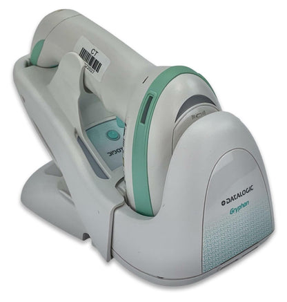 Datalogic Gryphon GM4500 Wireless Handheld Barcode Scanner + Charging Base