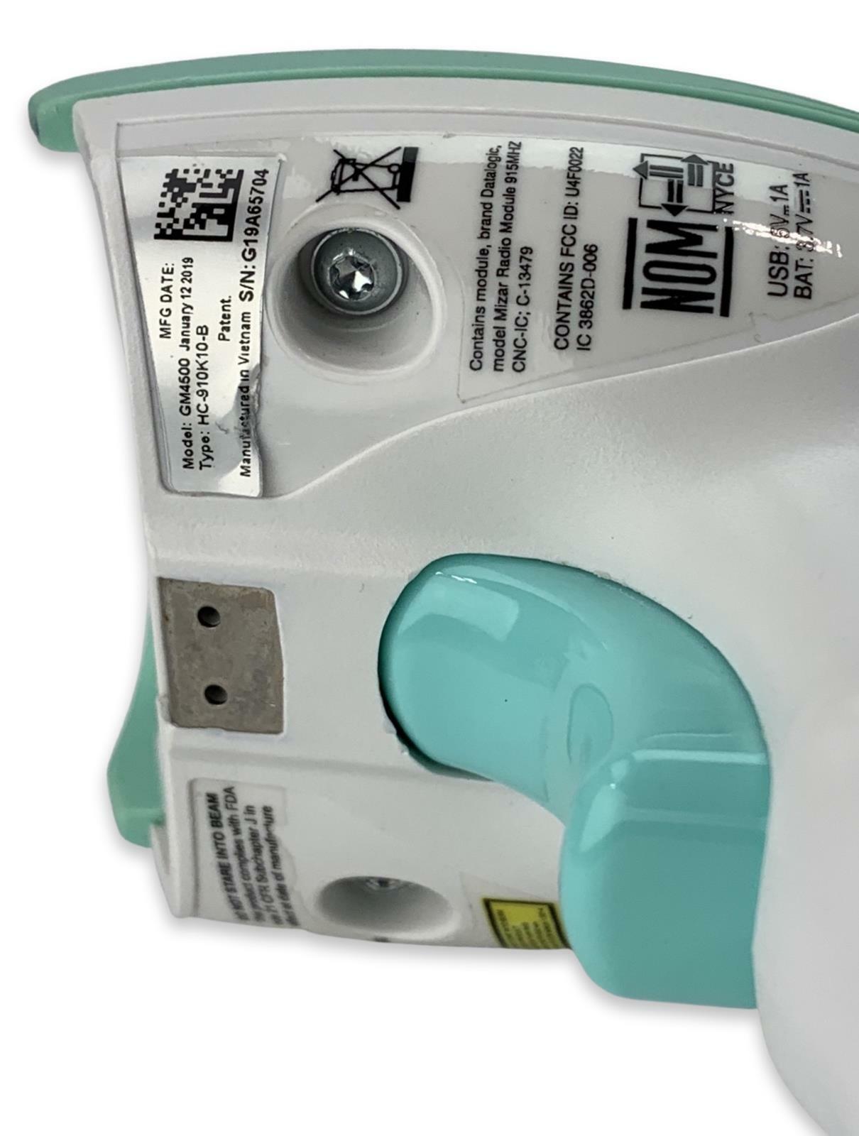 Datalogic Gryphon GM4500 Wireless Handheld Barcode Scanner + Charging Base