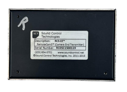 Sound Control SCT RC5-CE RemoteCam5 Digital Single Link Camera End Transmitter