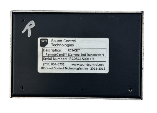 Sound Control SCT RC5-CE RemoteCam5 Digital Single Link Camera End Transmitter