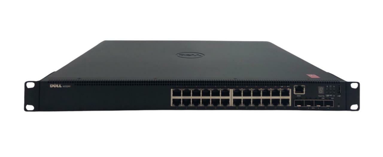 Dell N1524P E16W 24-Port PoE+ 4x 10GbE SFP+ Gigabit Ethernet Network Switch