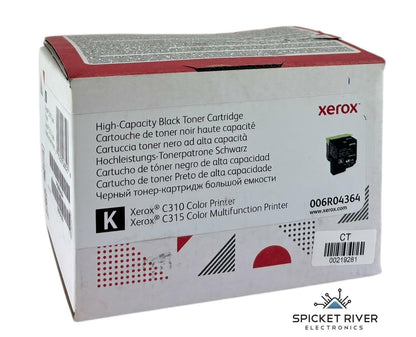 NEW - Genuine Xerox 006R04364 High Yield Black Toner Cartridge for C310 / 315