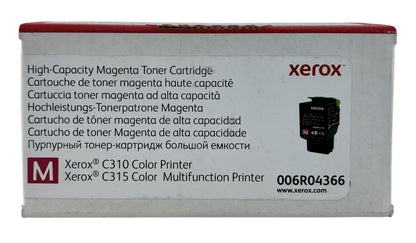 NEW - Genuine Xerox 006R04366 High Yield Magenta Toner Cartridge for C310/C315