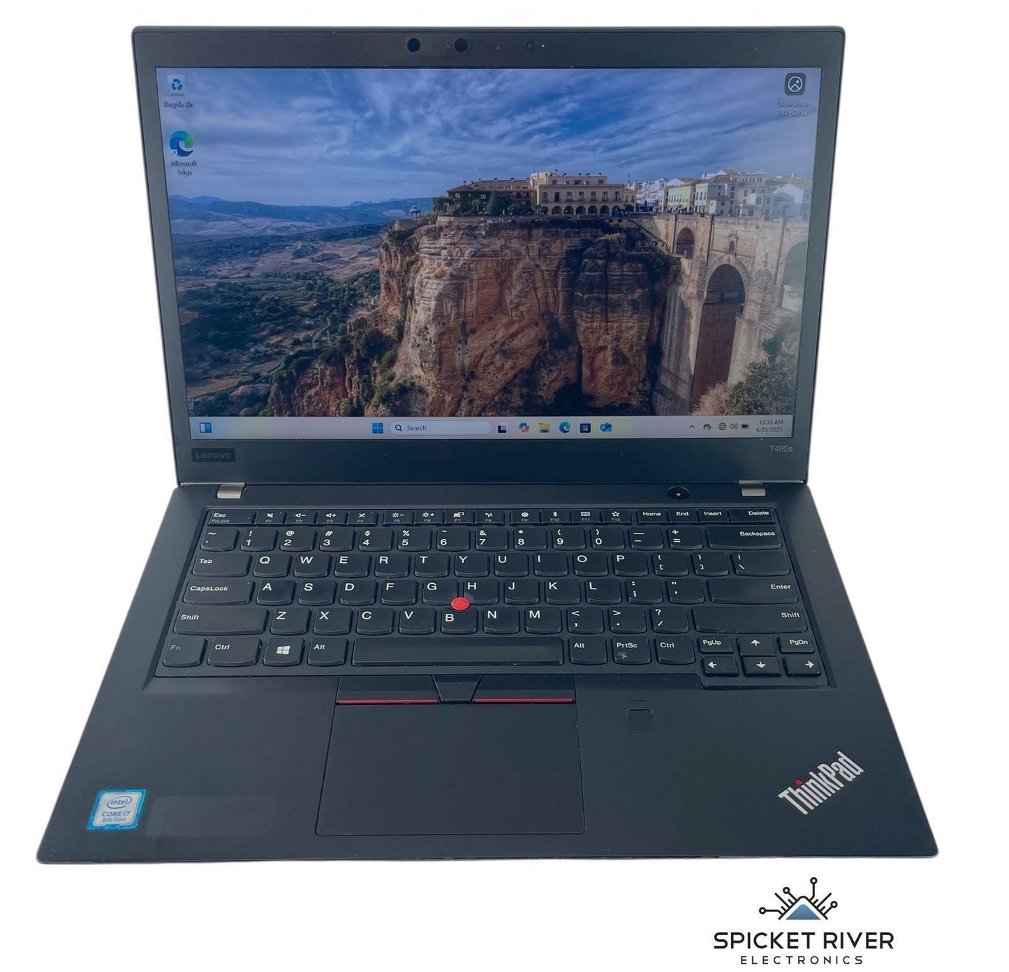 Lenovo ThinkPad T480S 14" Quad Core i7-8550U 1.80GHz 512GB SSD 8GB RAM Win11Pro