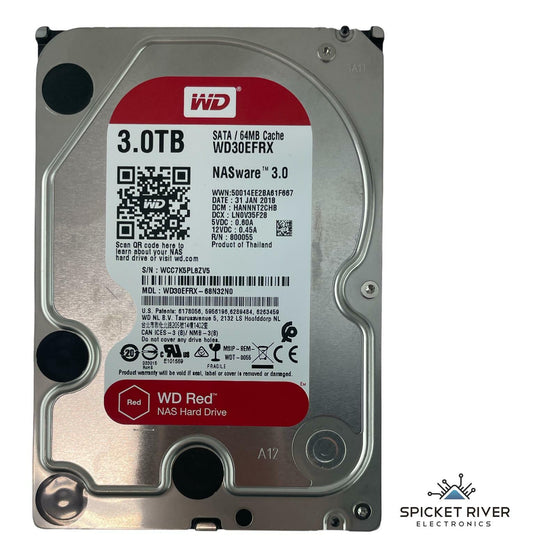 Western Digital WD WD30EFRX Red NASware 3.0 3.5" 3TB SATA 6.0Gbps 5400RPM HDD