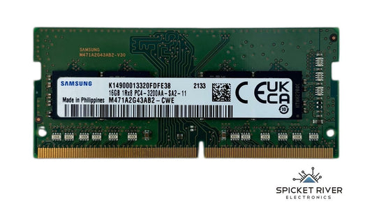 Samsung M471A2G43AB2-CWE 16GB 1Rx8 PC4-3200AA DDR4 SODIMM Laptop RAM