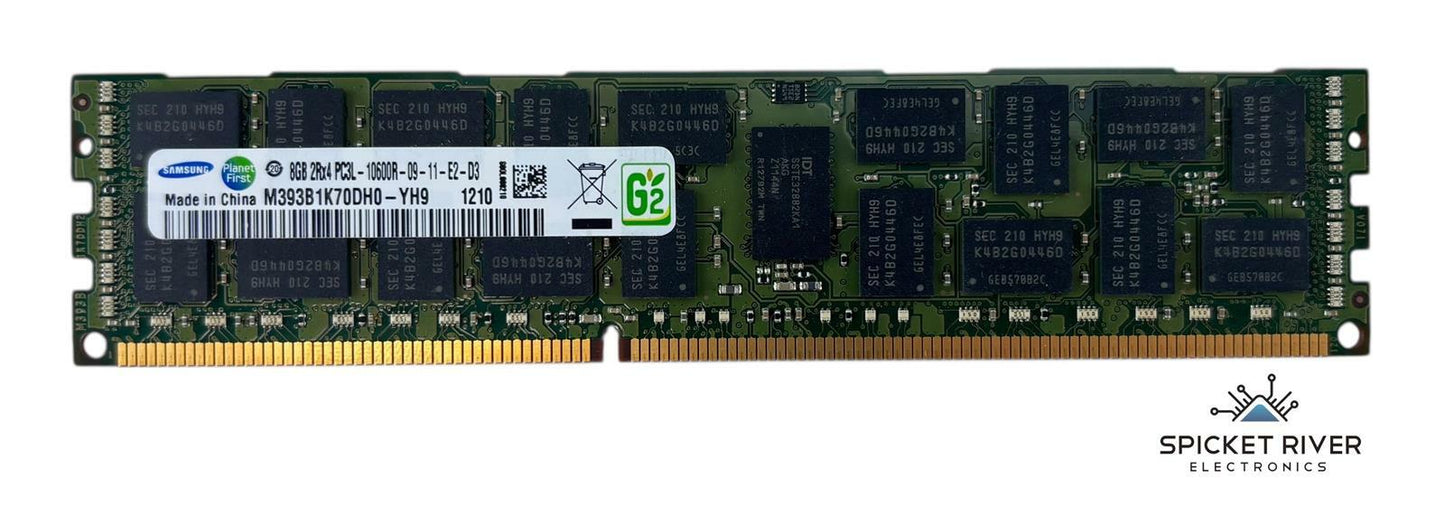 Lot of 24 - Samsung M393B1K70DH0-YH9 8GB 2Rx4 PC3L-10600R DDR3 ECC Server RAM
