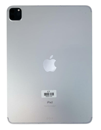 Apple iPad Pro 11" 3rd Gen A2301 - 256GB Unlocked - WiFi Cellular Silver Tablet