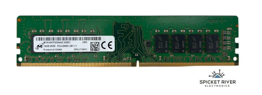 Lot of 5 - Micron MTA16ATF2G64AZ-2G6E1 16GB 2Rx8 PC4-2666V DDR4 Desktop RAM