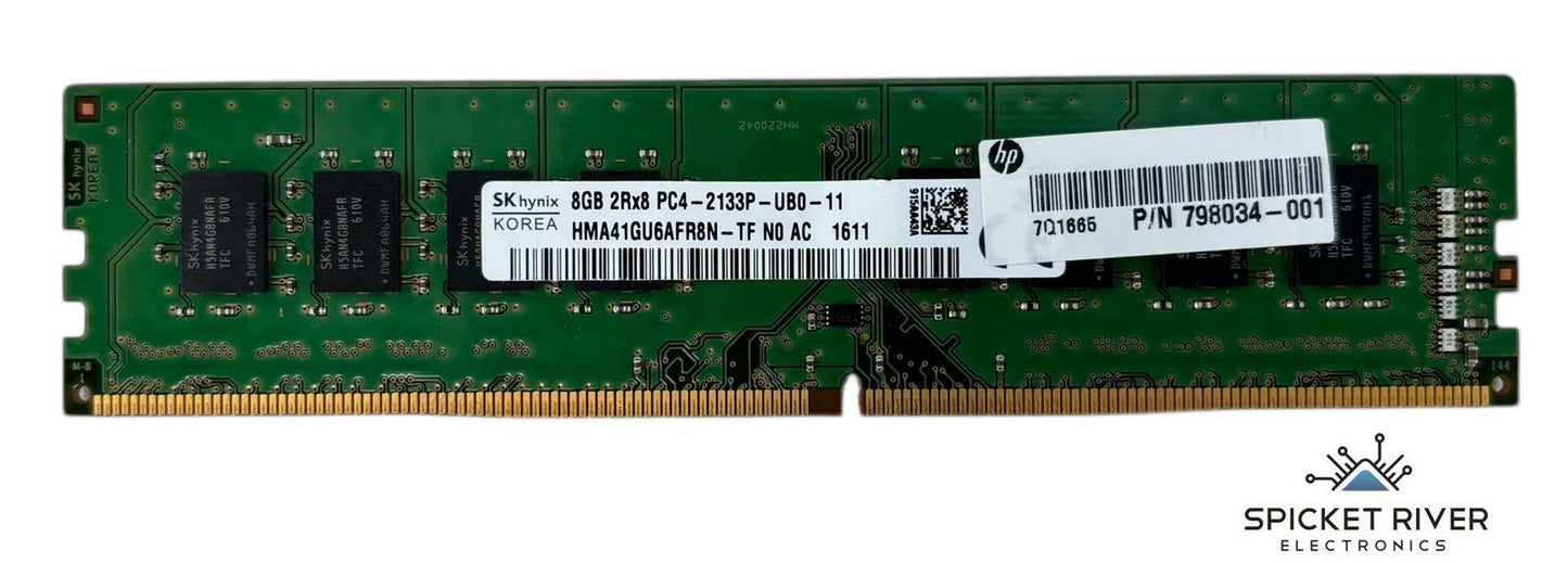 SK Hynix HMA41GU6AFR8N-TF 8GB 2Rx8 PC4-2133P DDR4 UDIMM Desktop RAM