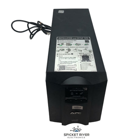 APC SMC1500C Smart-UPS 1500VA 8-Outlet Uninterruptible Power Supply Backup