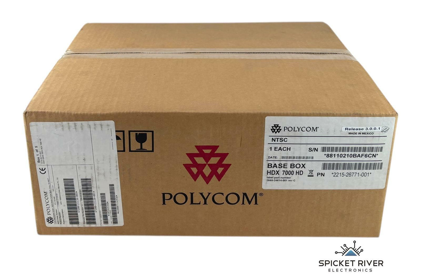 NEW - Polycom HDX 7000 HD Video Conferencing Base Unit 2215-26771-001