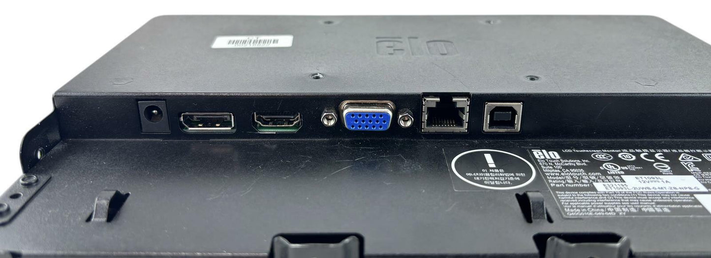 Elo ET1093L 10.1" Open Frame Touchscreen Display Panel E321195 - No AC Adapter