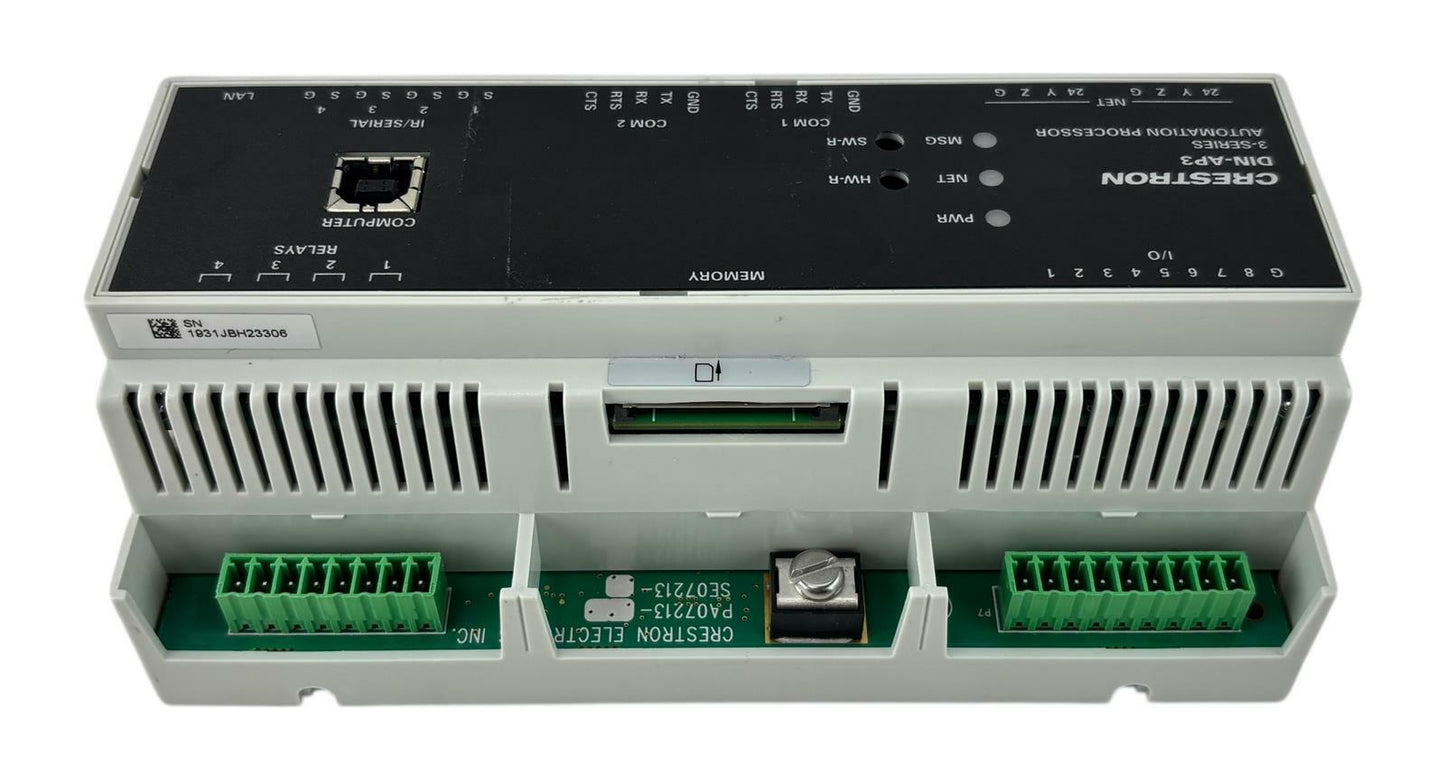 Crestron DIN-AP3 3-Series Automation Processor 6506220