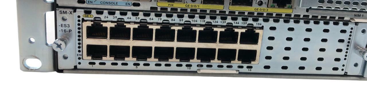 Cisco ISR4451-X/K9 V07 4400 Series Integrated Services Router w/ SM-X-ES3-16P