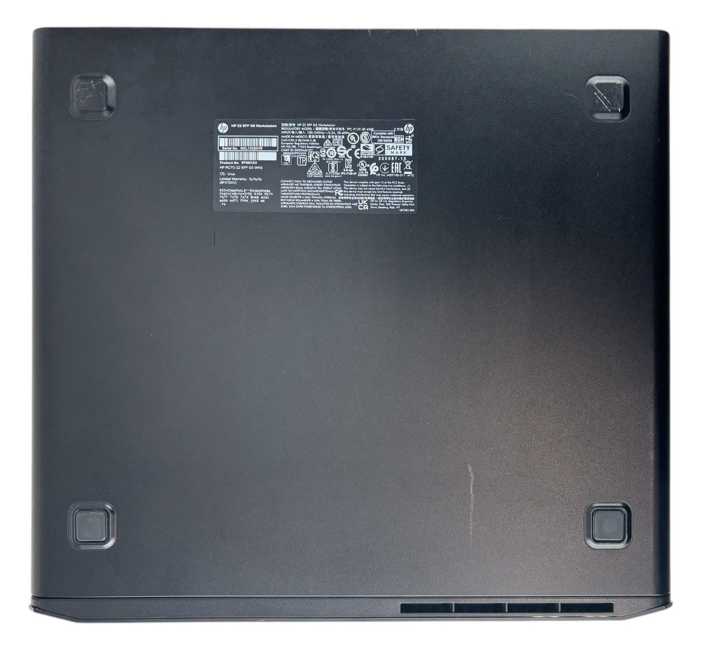 HP Z2 G5 SFF Workstation 2.90GHz 6-Core i5-10400 512GB SSD 16GB RAM Win 11 Pro