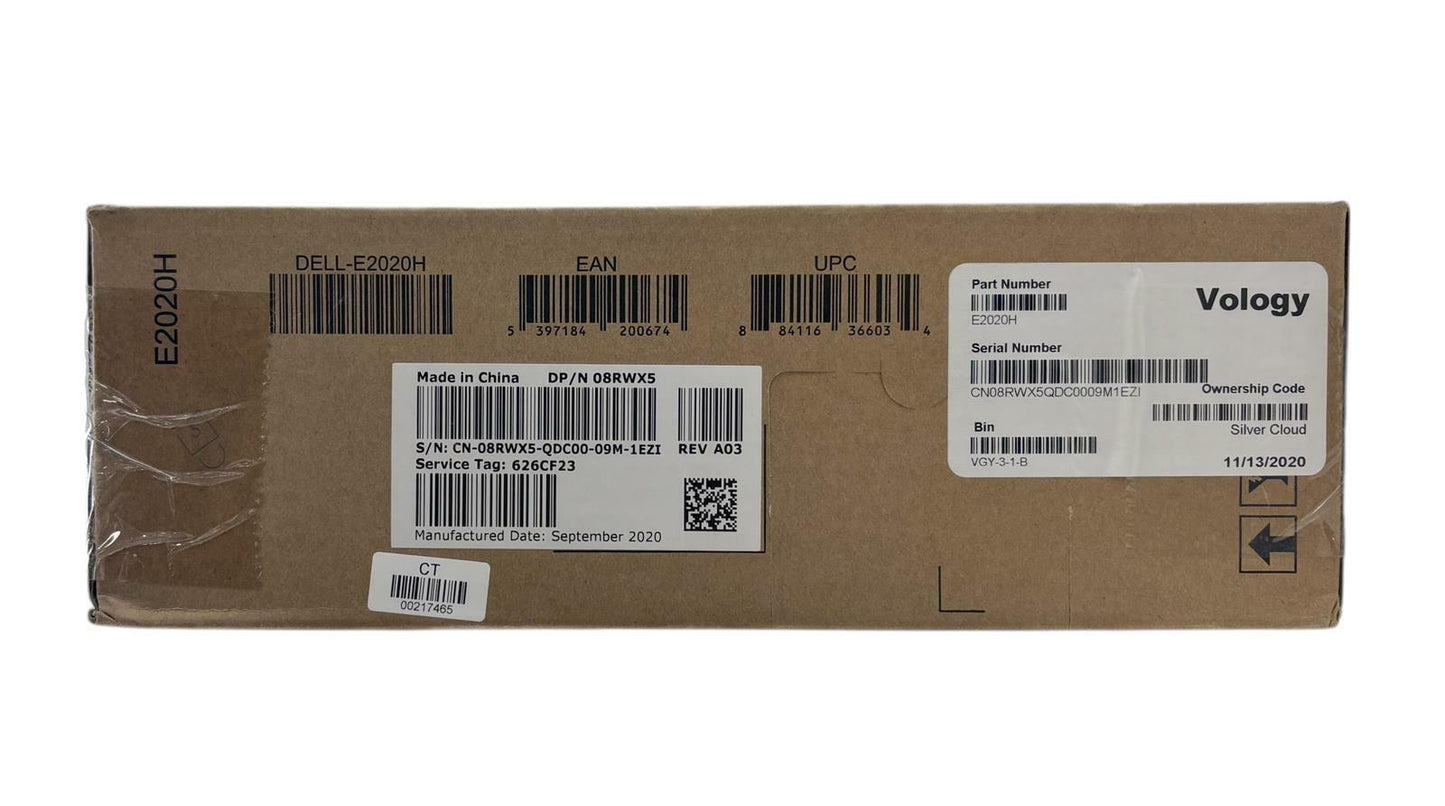 NEW - Dell E2020H 20" 1600x900 60Hz 16:9 TN LCD Display Monitor