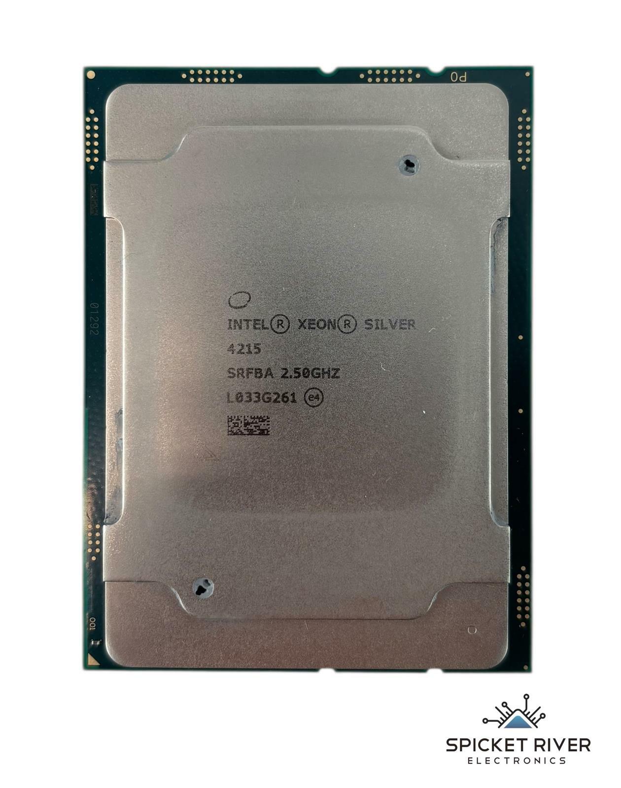 Intel Xeon Silver 4215 SRFBA 8-Core 16-Thread 2.50GHz LGA3647 CPU Processor