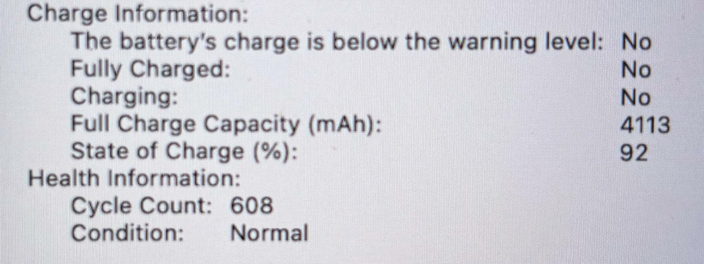 Apple MacBook Pro A2251 2020 2.00GHz Quad i5-1038NG7 512GB SSD 16GB RAM #195344