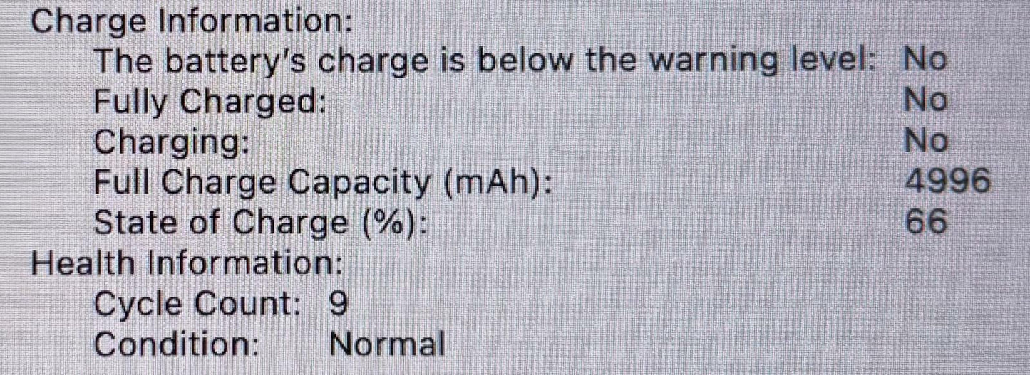 Apple MacBook Pro A2251 2020 2.00GHz Quad i5-1038NG7 512GB SSD 16GB RAM #199946