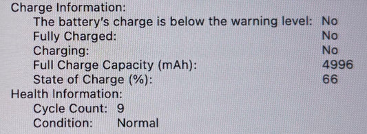 Apple MacBook Pro A2251 2020 2.00GHz Quad i5-1038NG7 512GB SSD 16GB RAM #199946